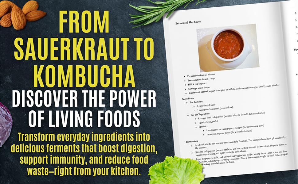 Fermenting for Beginners: The Complete Step-by-Step Guide to Gut-Healthy Vegetables, Drinks & Condiments at Home — With Safe, Simple, Probiotic-Rich … Plan (The Complete Homesteading Series) Fermenting for Beginners: The Complete Step-by-Step Guide to Gut-Healthy Vegetables, Drinks & Condiments at Home — With Safe, Simple, Probiotic-Rich … Plan (The Complete Homesteading Series)