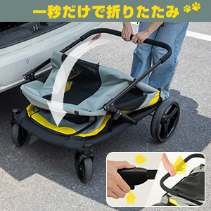 MOTOSTAR ペットカート MOTOSTAR ペットカート 分離型 折畳 小型犬 中型犬 猫 犬 カート