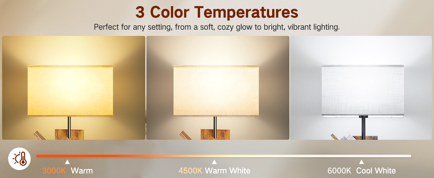 3 Color Temperatures