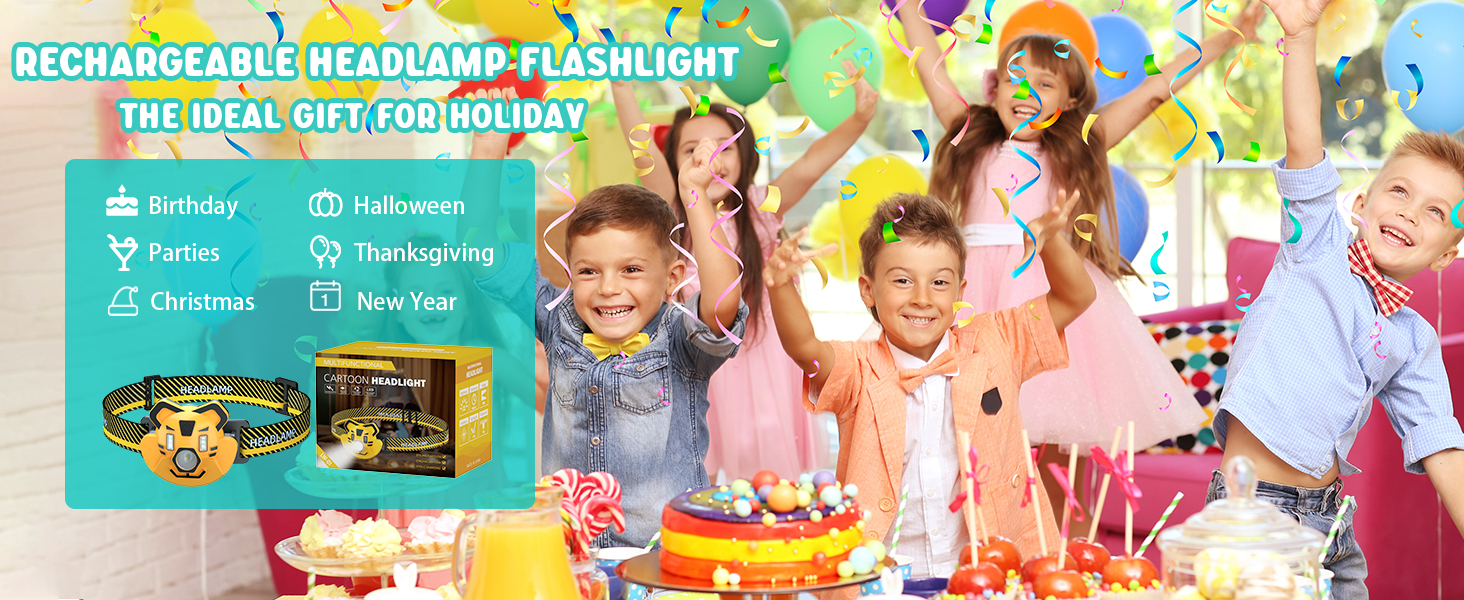 LED Headlamp Flashlight head lights animal headlamp tiger light