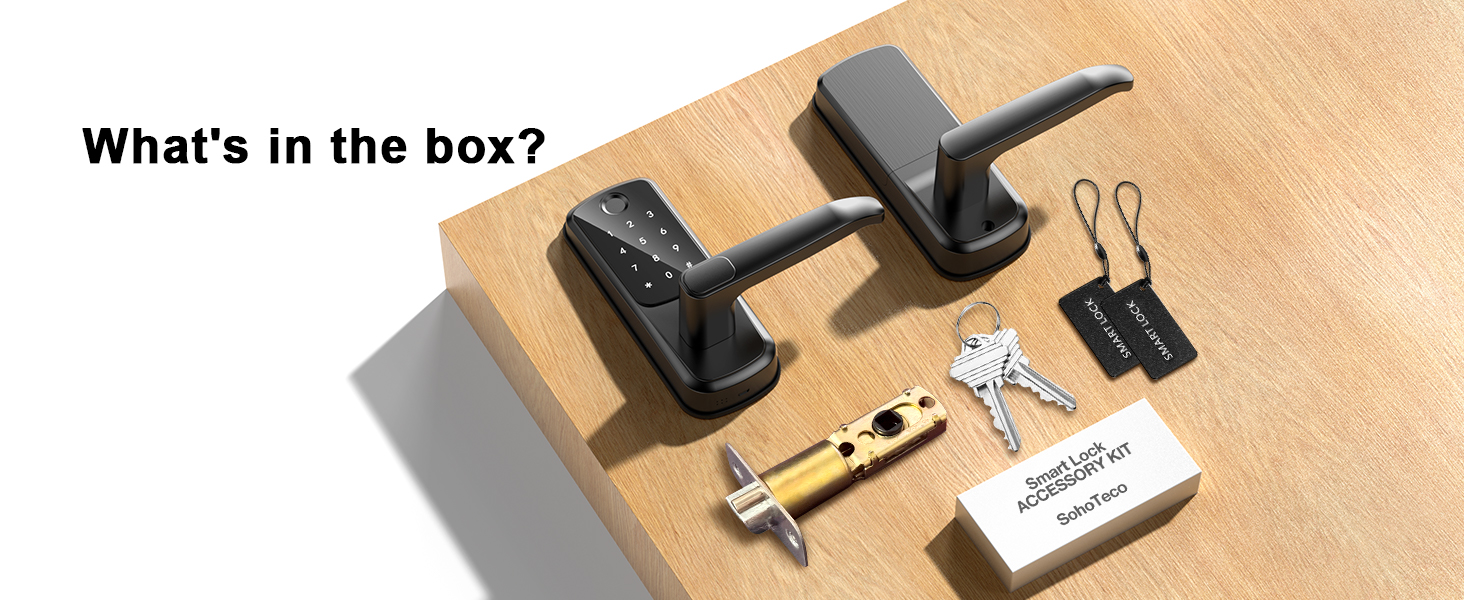 Keyless Entry Door Lock with Handle