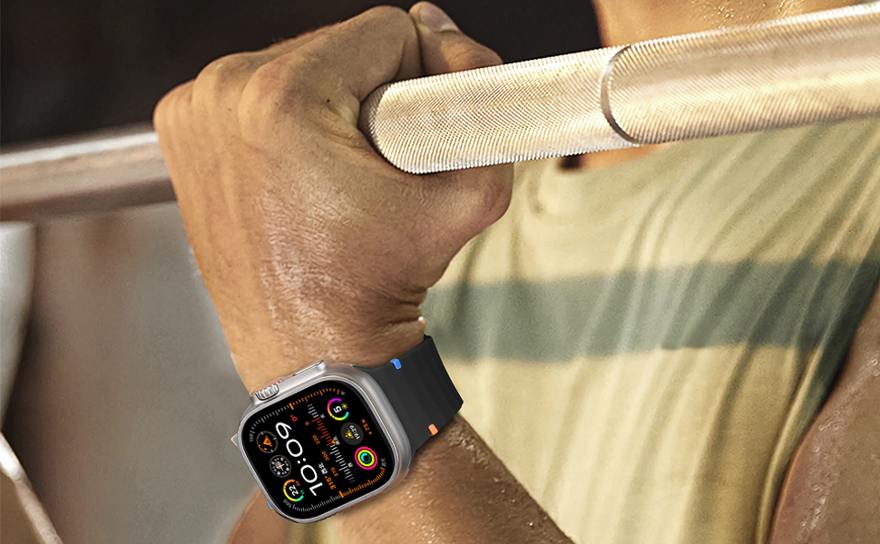 Sport Watch Band for Apple Watch Series 10 9 8 7 6 5 4 SE 3 2 1 Ultra