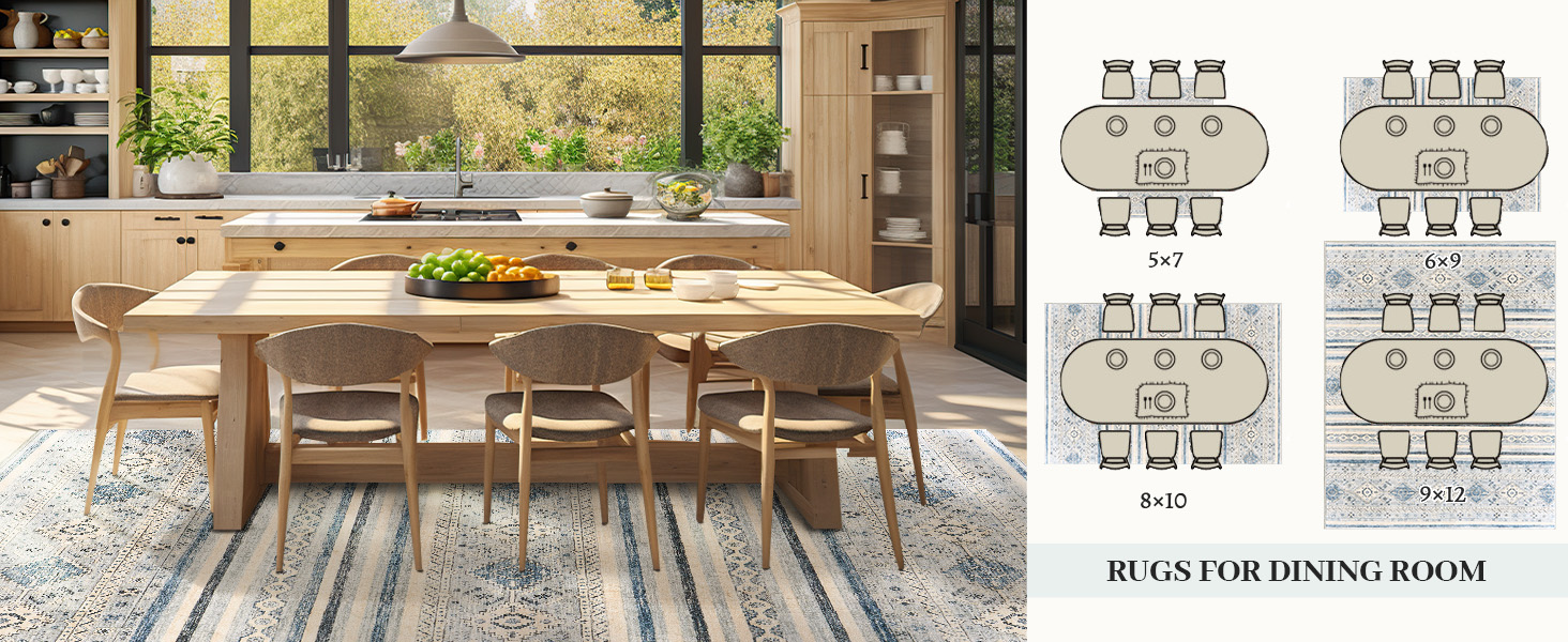 Madane 8x10 Area Rugs Living Room Rugs Large Machine