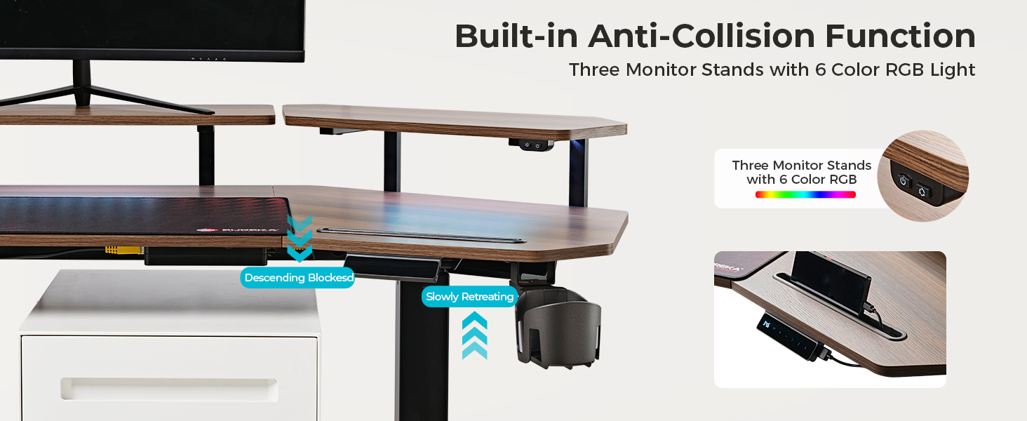 rgb gaming desk