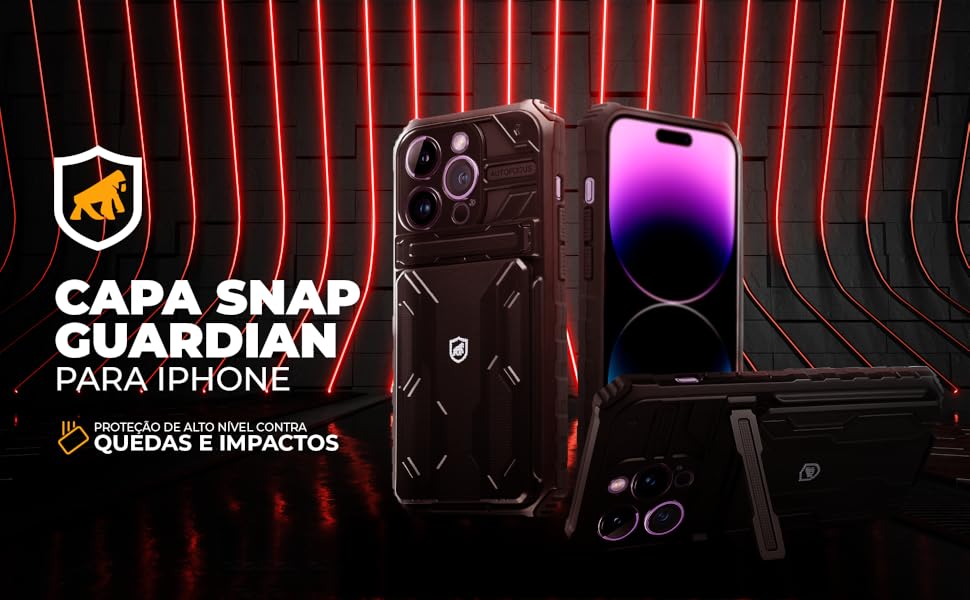 Capas Snap Guardian iPhone - Módulo 1