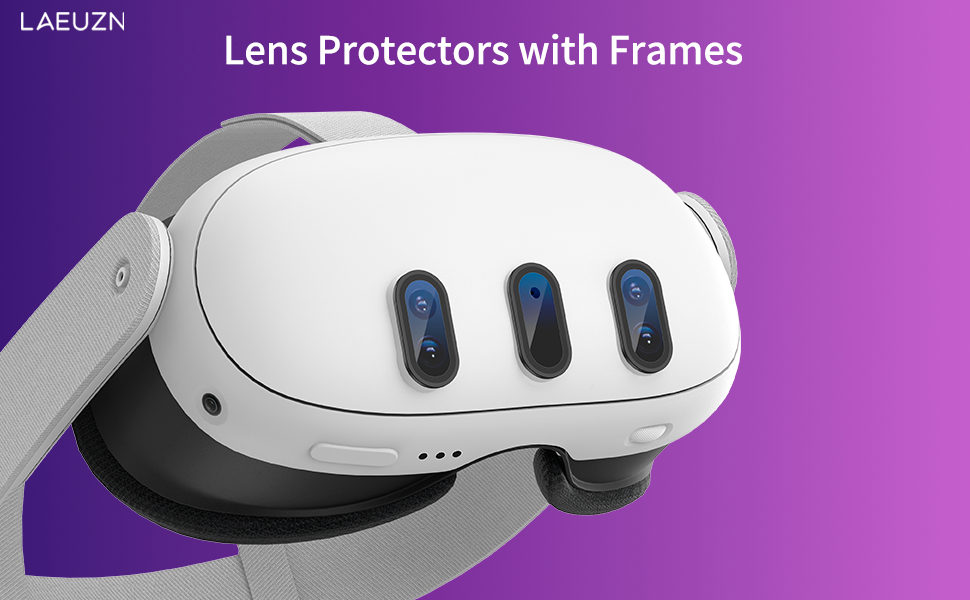 Laeuzn Camera Lens Protector with Oculus Meta Quest 3