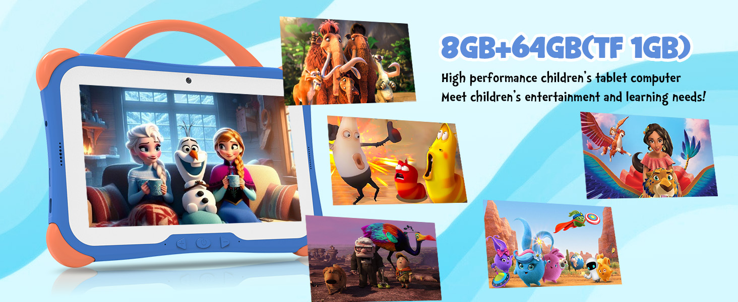 CWOWDEFU tablet for kids 7" pro