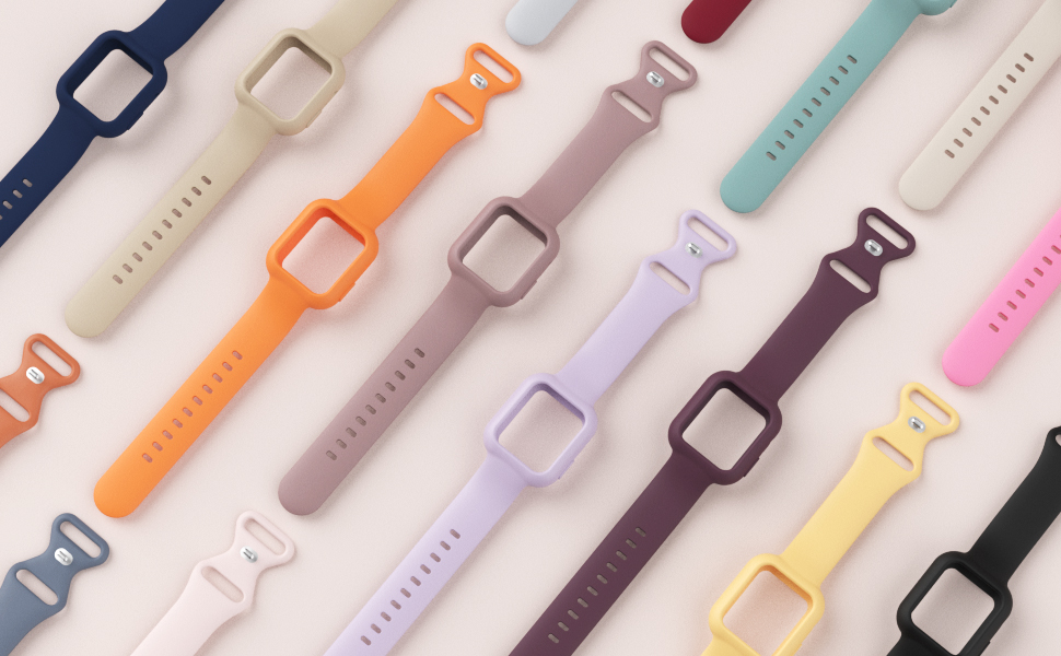 silicone Bands with Bumper Case