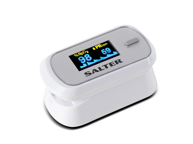 Salter PX100EU Fingertip Pulse Oximeter Portable OxyWatch, Blood