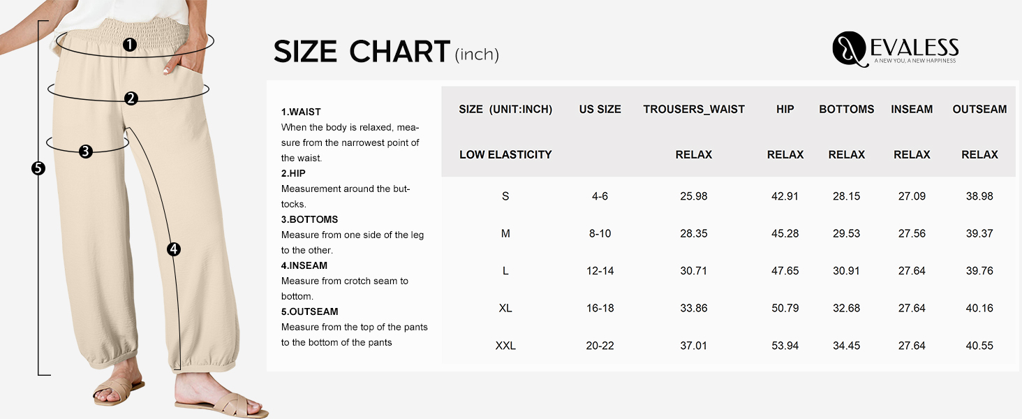 Wide Legged Pants for Women Baggy