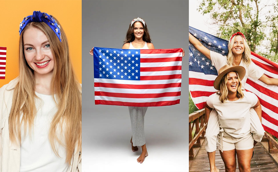 4th of July Headband for Women
