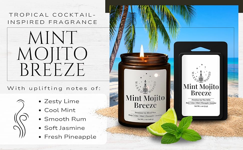 Soy Blend Luxury Candle | Handmade Small Batch Long Lasting Soy Candle for Home &amp; Patio