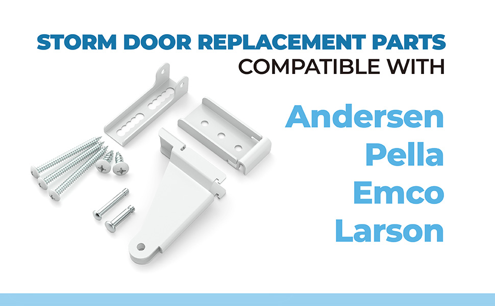 Storm Door Closer Kit, Storm Door Closer Bracket Compatible with
