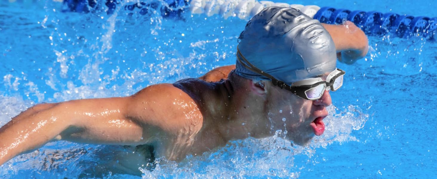 偏光 水泳 ゴーグル