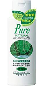 Pure NATURAL(퓨어 내츄럴) 샴푸 L(사라사라 타입) 300ml