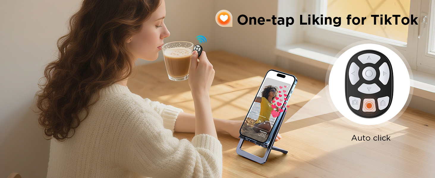One-tap Liking for tiktok