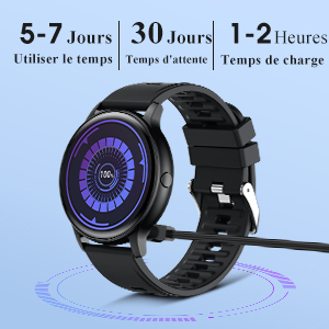 Montre Connectée Homme Femme,Smartwatch