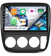 [2+64G] Android 15 Car Stereo for Honda CRV 1997-2001 with Wireless Carplay&Android Auto,9 Inch T...