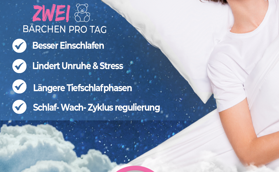 Zwei bärchen pro Tag