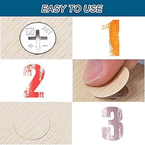 Screw Hole Stickers