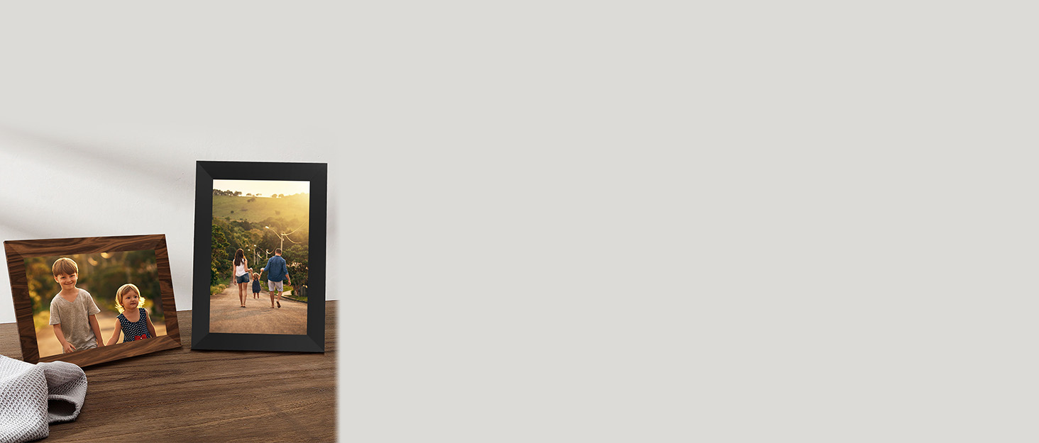 TEKXDD 10.1 Inch Photo Frame WiFi, Smart Cloud Digital Picture Frame