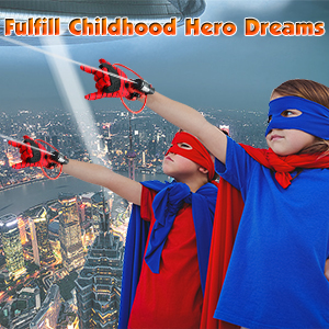 fulfill childhood hero dreams