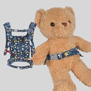 Baby Doll Carrier for Baby Girl Premiums Soft Cotton Straps and Skin-Friendly Webbing Stuffed Animal