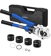 VORXEON 8 US TON Hydraulic Crimping Copper Tube Fittings Tool With 1