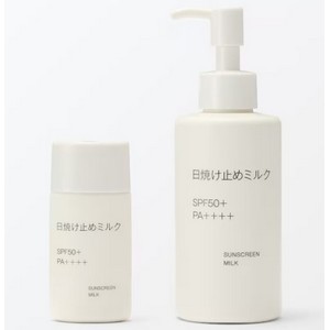 Amazon.co.jp: 無印良品 日焼け止めミルク ・SPF50＋ PA＋＋＋＋
