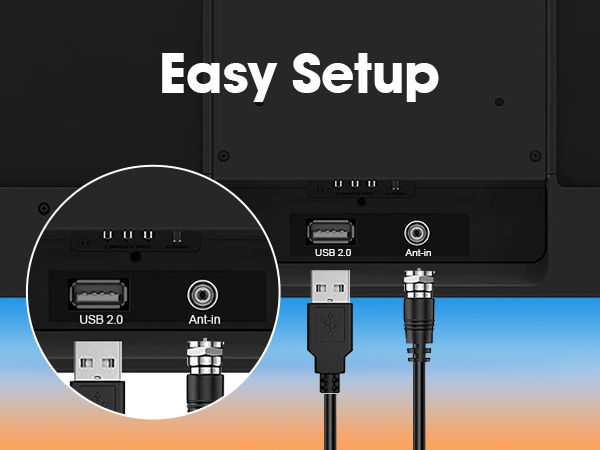 tv antenna outdoor long range