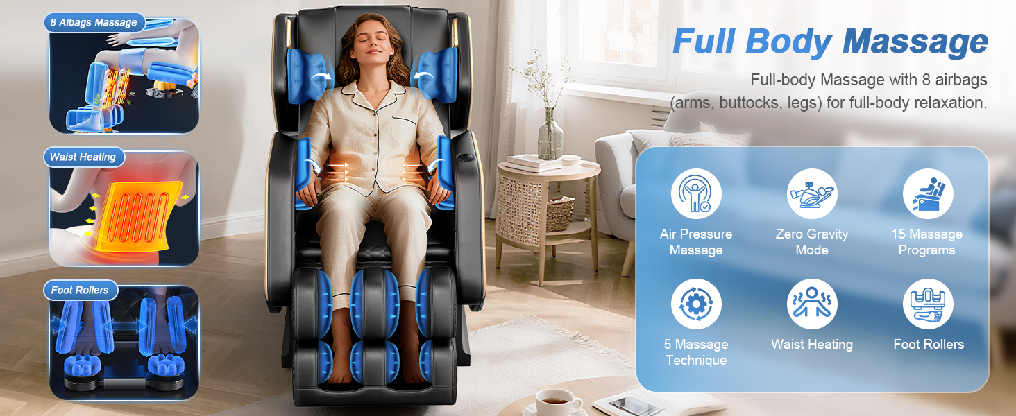 massage chair full body