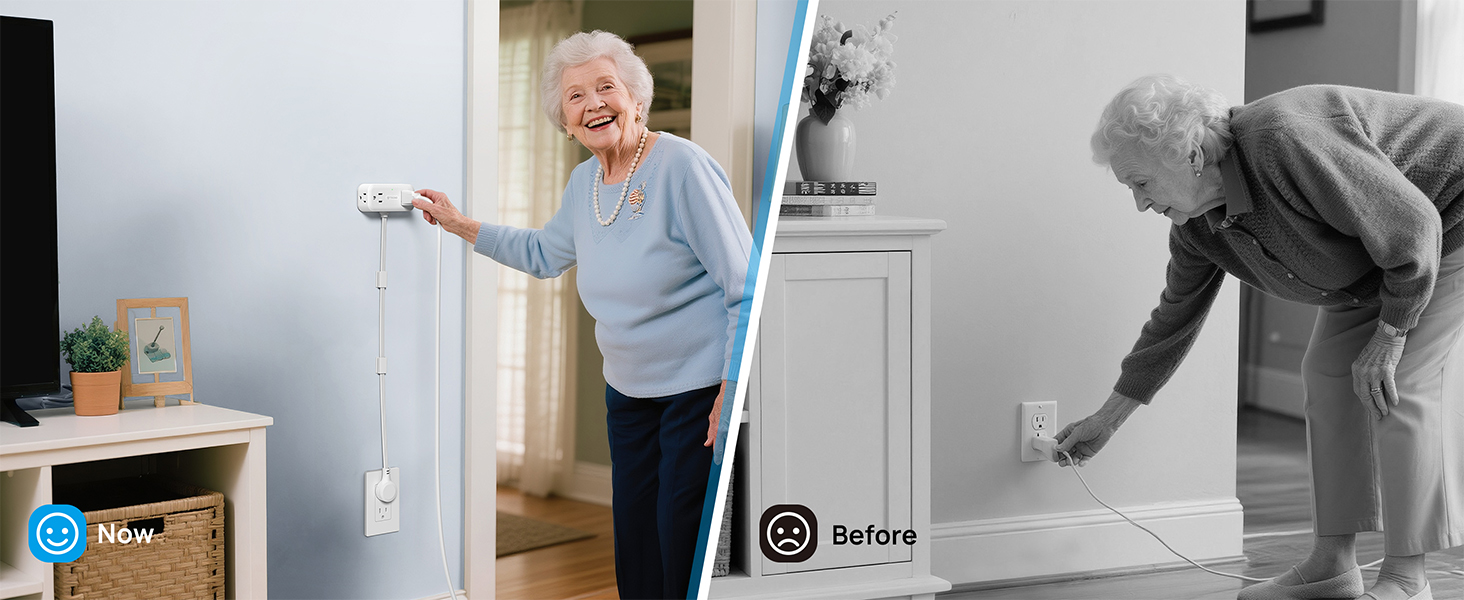 behind the couch outlet extender