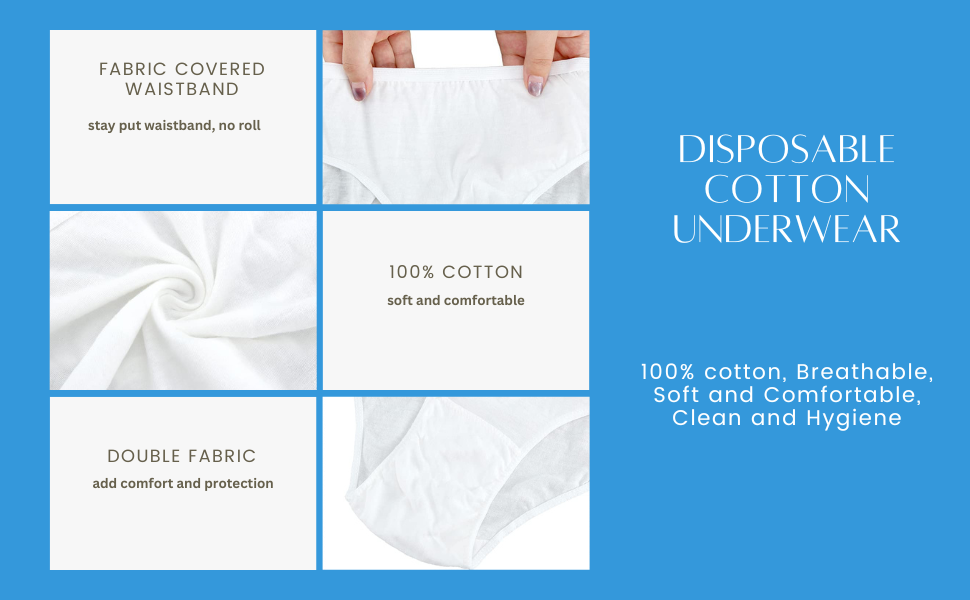 disposable panties, maternity panties, cotton underwear, disposable underwear
