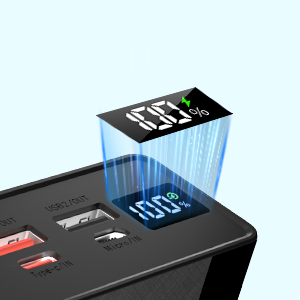 Transparent blue product package or container shown against light blue background.