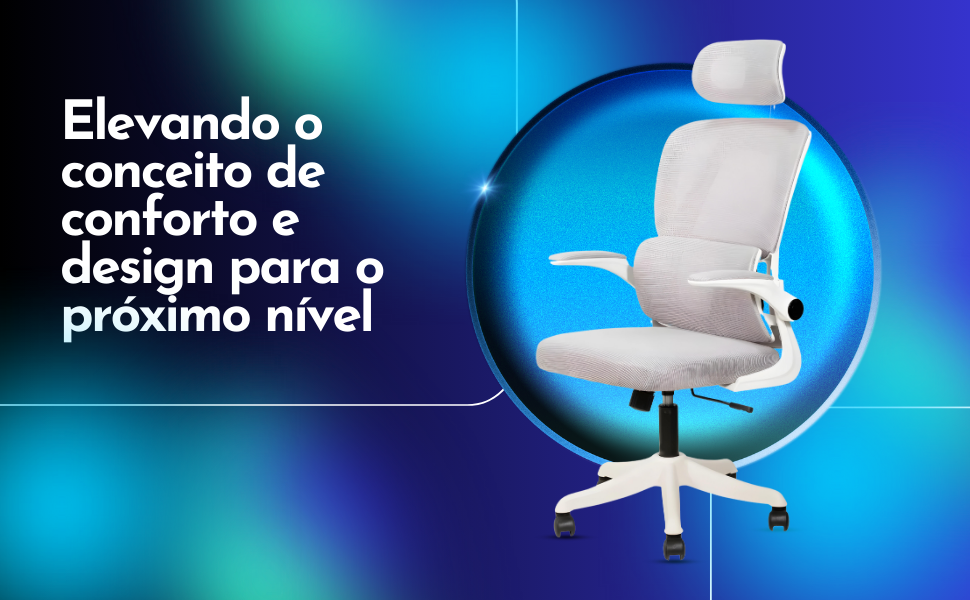 Escritório, Escritório ergonômica, Escritório giratória, Para home office