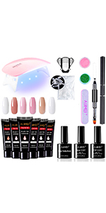 poly gel nail kit