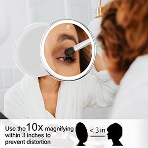 10X Magnifying Makeup Mirror