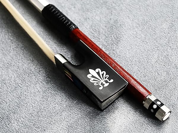 Amazon | VingoBow カーボンバイオリン弓 フェルナンブコ性能とスキン