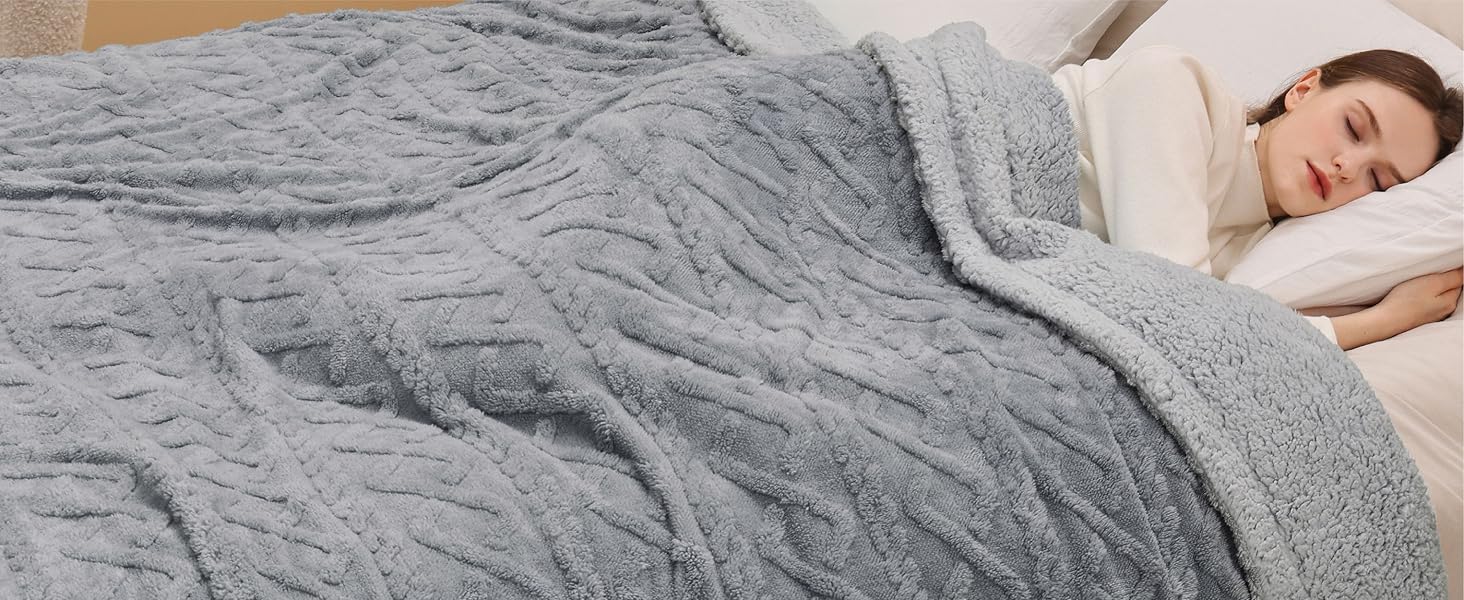 Sherpa Throw Blanket