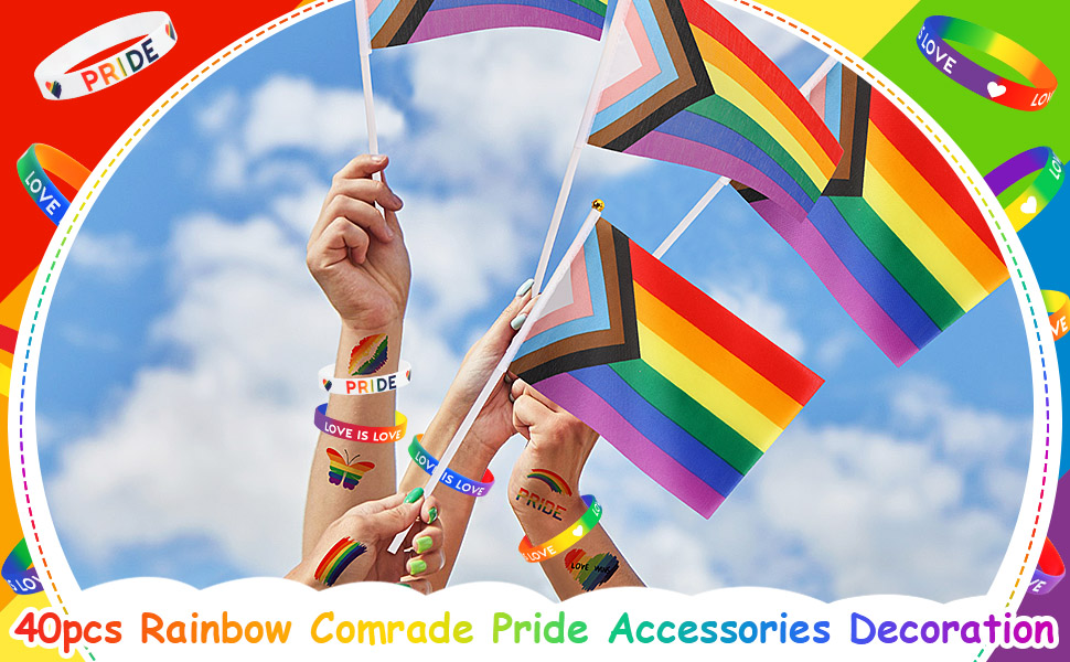 JUNEBRUSHS Pride Accessories