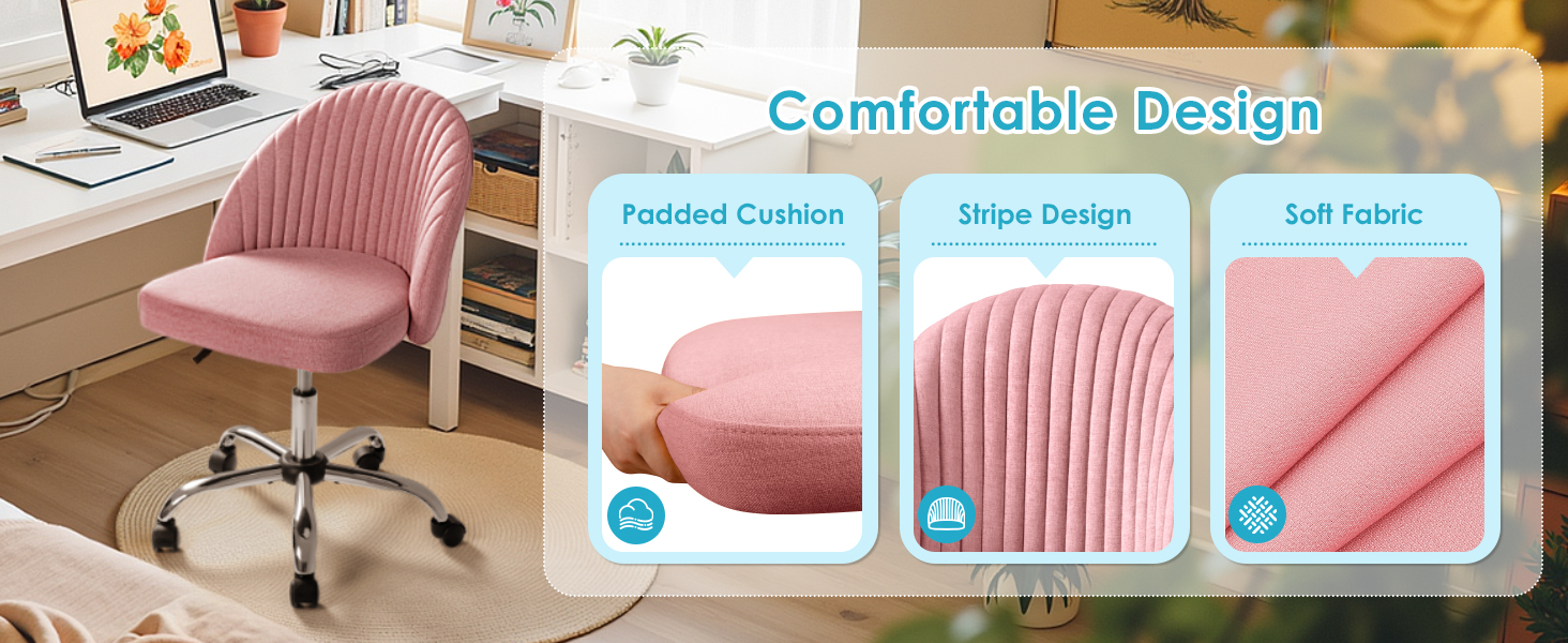 armless office chair