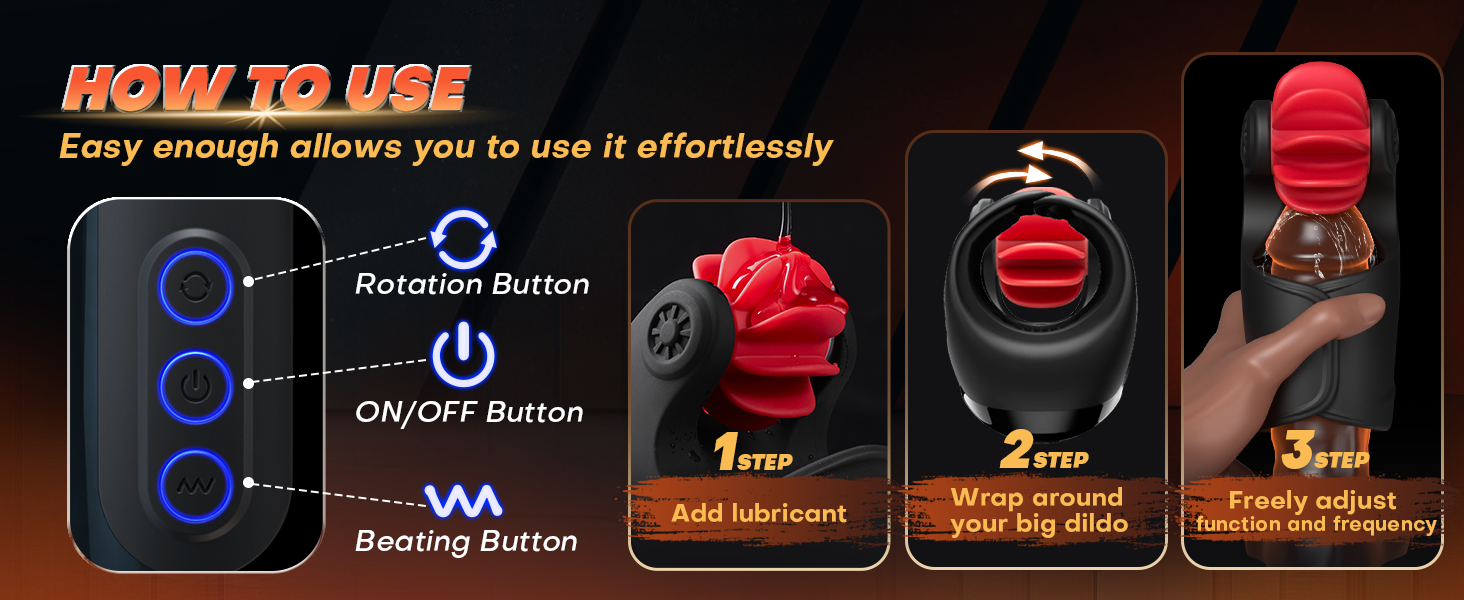 Vibrating Sex Toy Male Stroker Trainer, Mens Sex Machine Masturbators Adult Sex Toys &amp; Game