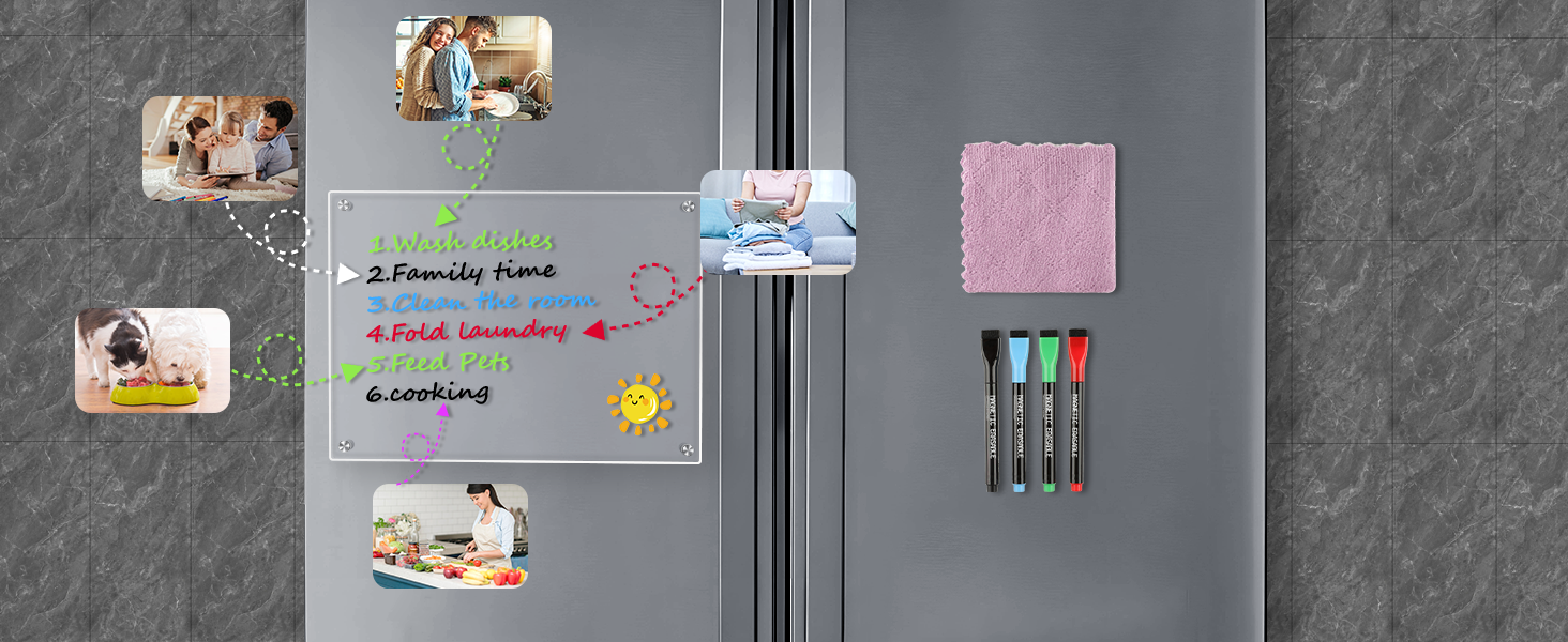 fridge whiteboard