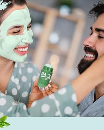 Mask Stick for Deep Pore Cleansing, Removes Blackheads, Green Tea Mask for All Skin Types