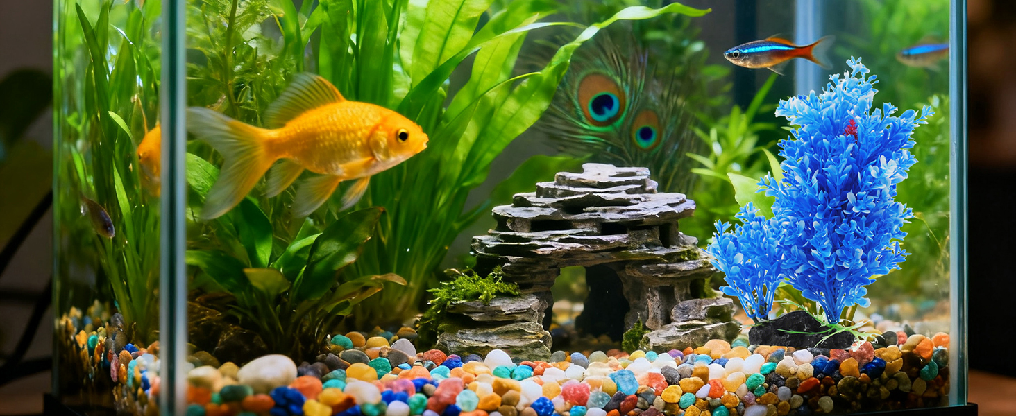 Aquarium Plants Betta Fish Tank Decorations