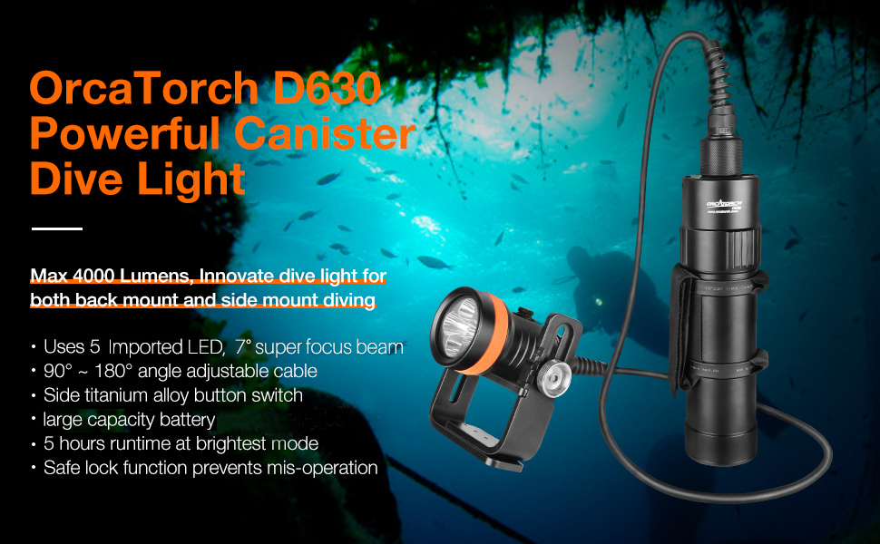 D630 dive light