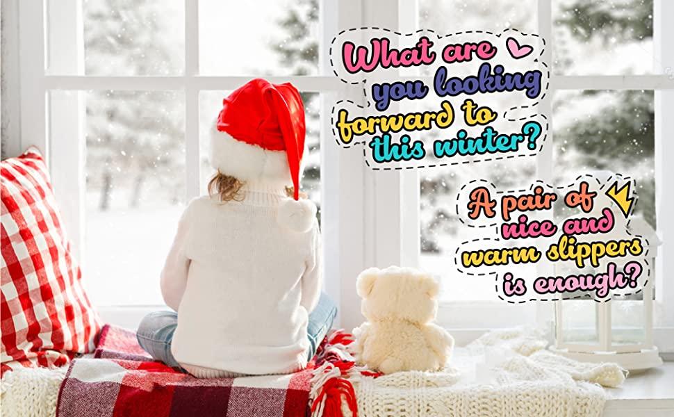 kid's plush slippers