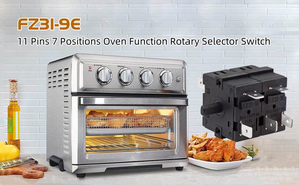 Amazon.com: FZ31-9E 11 Pins 7 Positions Rotary Function