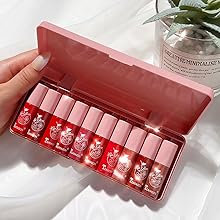 グロス10本 Amazon | PROKTH【化粧・美容】10本 リップグロス パーリー