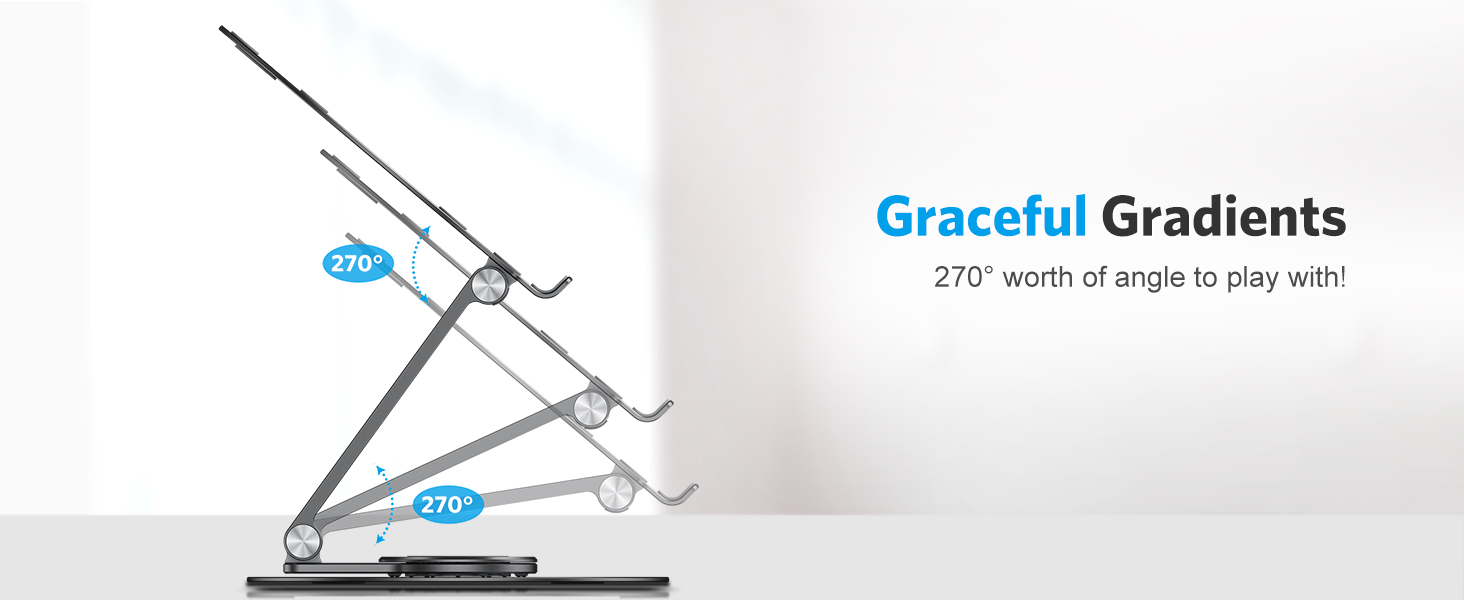 360 Adjustable laptop stand